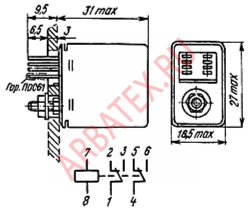 РЭС-6 РФ0.452.110-01 фото 2