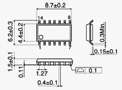 ЭКФ1533ТЛ2 микросхема фото 2 ЭКФ1533ТЛ2 микросхема фото 2