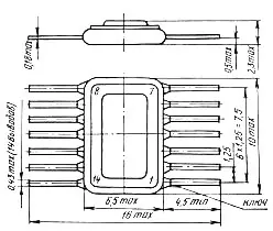 178ЛМ1 микросхема фото 2