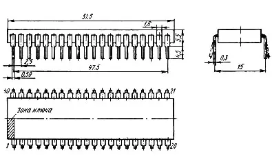 КР1816ВЕ51 микросхема фото 2 КР1816ВЕ51 микросхема фото 2
