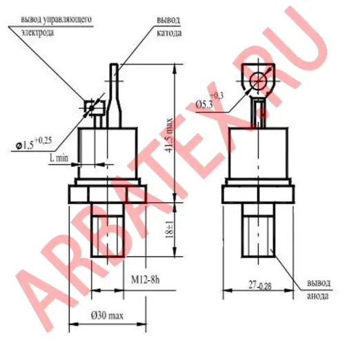 Т152-63-16 тиристор фото 3 Т152-63-16 тиристор фото 3