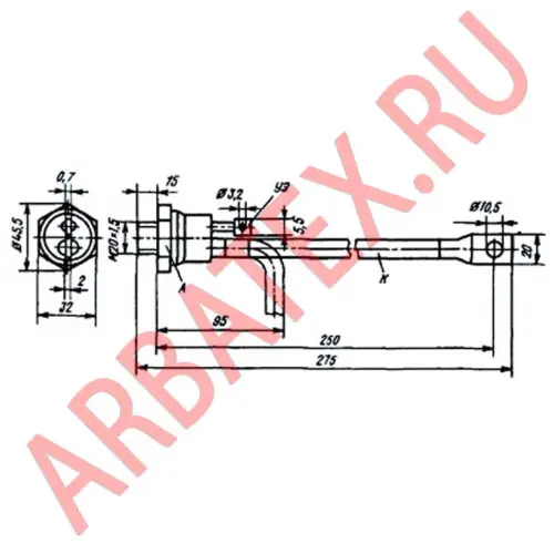 Т100-11 тиристор фото 3 Т100-11 тиристор фото 3