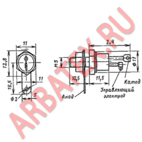 2У204В тиристор фото 2 2У204В тиристор фото 2
