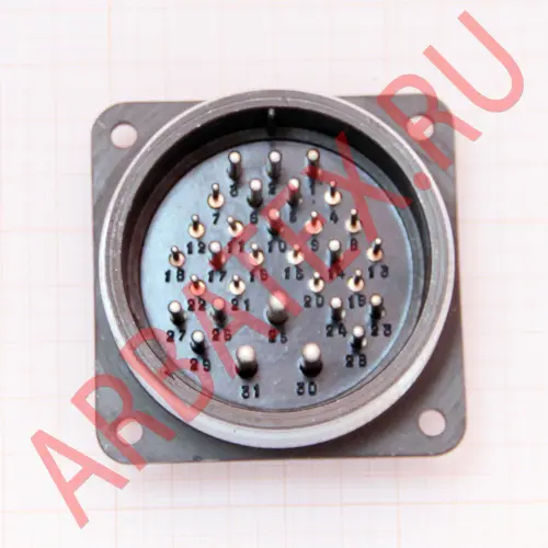 2РТ55П31НШ3-А вилка фото фото 2 2РТ55П31НШ3-А вилка Разъемы разное фото фото 2