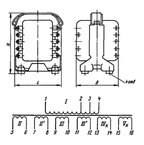 ТПП6-220-400 трансформатор фото 3 ТПП6-220-400 трансформатор фото 3