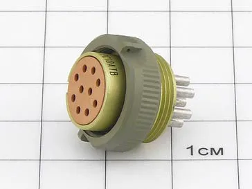 РС10АТВ розетка без кожуха фото фото 2 РС10АТВ розетка без кожуха Разъемы разное фото фото 2