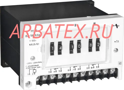 ВЛ-56 0,1-10 мин. 24В реле времени