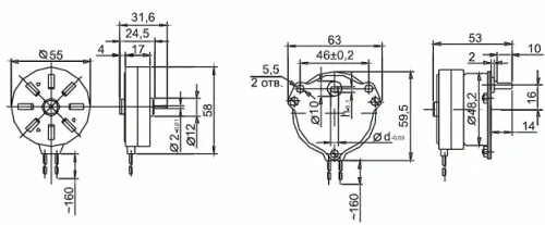 ДСМ-60 электродвигатель тихоходный фото 2 ДСМ-60 электродвигатель тихоходный фото 2