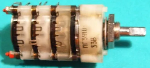 ПГ39Ш-53В переключатель галетный фото 2 ПГ39Ш-53В переключатель галетный фото 2