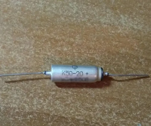 К50-20В 50в 5мкф фото 2 К50-20В 50в 5мкф фото 2