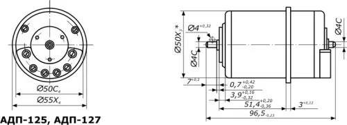 АДП-127 электродвигатель фото 3