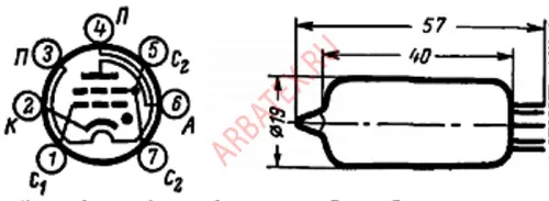 ТГ3-0.1/1.3 тиратрон фото 7 ТГ3-0.1/1.3 тиратрон фото 7