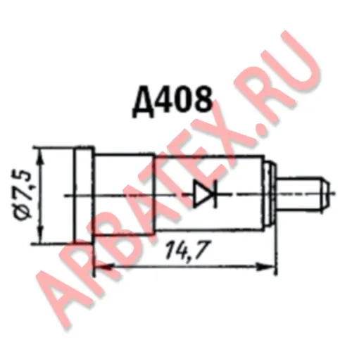 Д408ПР диод фото 3