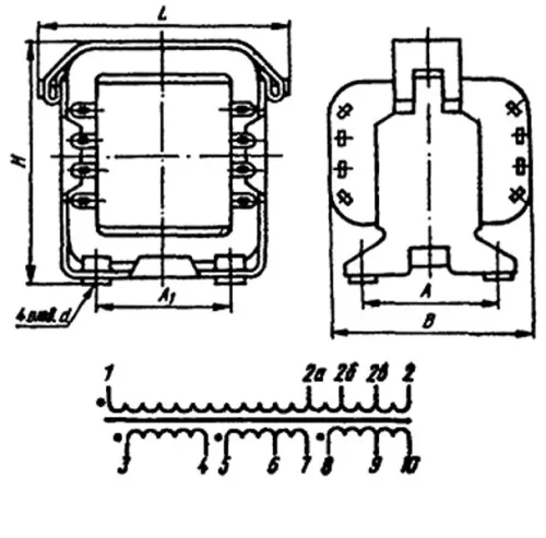 ТН14-115-400В трансформатор фото 3